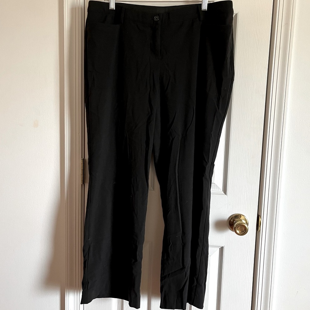 Lane Bryant Black Pants (No Cuff)